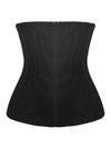 Latex Steel Boned Underbust Waist Training Shapewear Hourglass Corset Belt