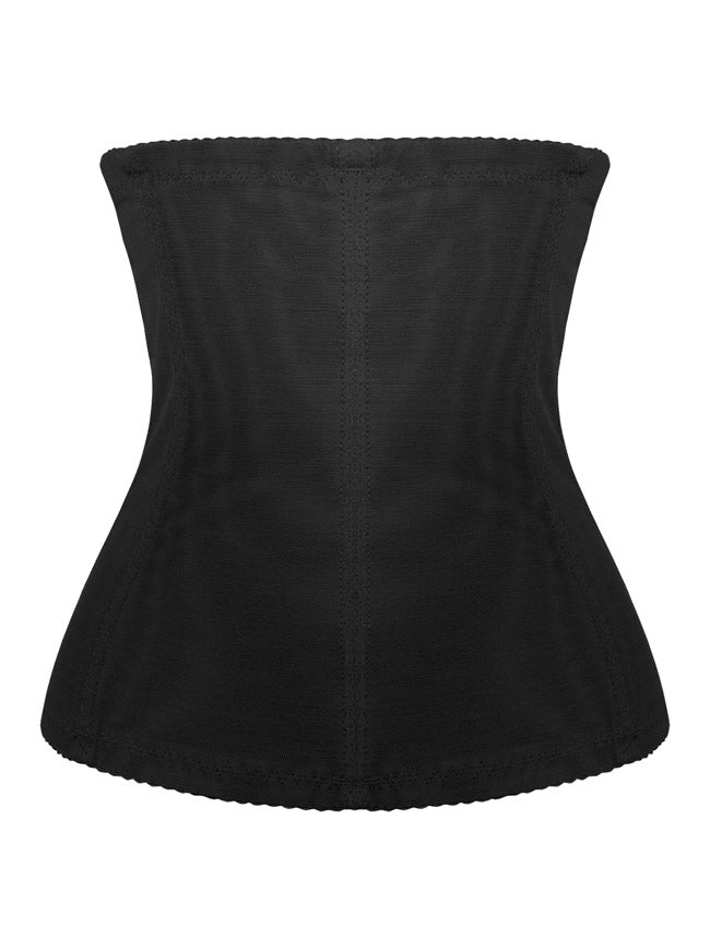 Latex Steel Boned Underbust Waist Training Shapewear Hourglass Corset Belt