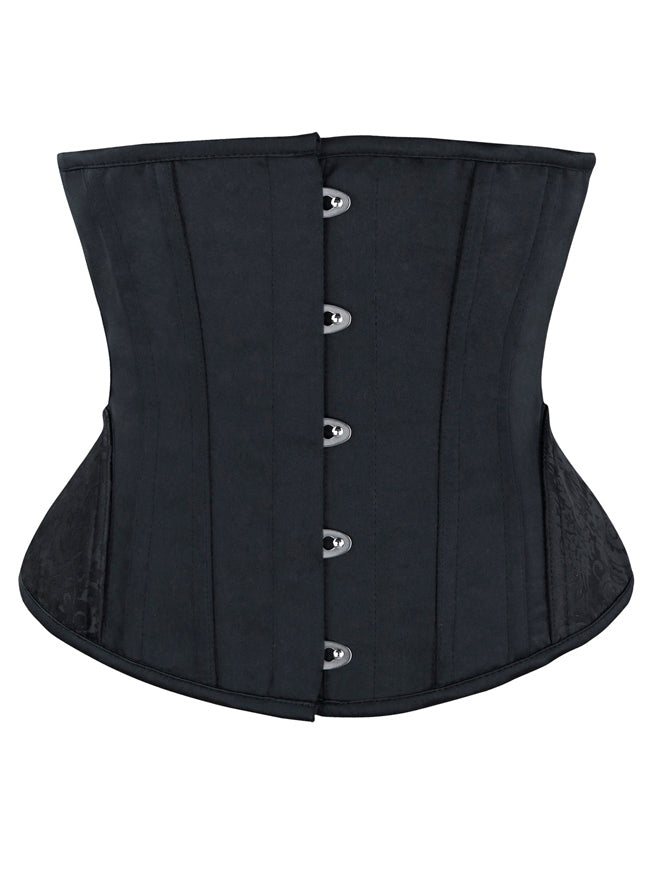 Women's Vintage Steel Boned Waist Training Body Shaper Underbust Corset