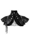 Steampunk Costume Accessories Gothic Lace Shawl Bolero Shrug Jacket Main Image