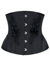 Vintage Embroidery Steel Boned Underbust Waist Training Corset Main View