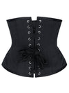 Fashion Black Victorian Vintage Body Shaper Corset Model View