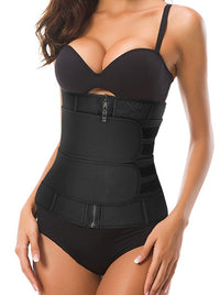 Charmian Waist Trainer for Women Latex Underbust Corset Sport Girdle Waist Cincher Body Shaper