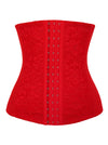 Red Lace Underbust Waist Training Main Image