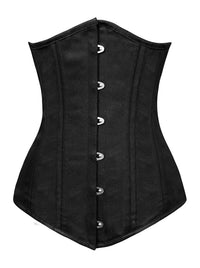 26 Steel Boned Cotton Long Torso Training Underbust Corset Main Image