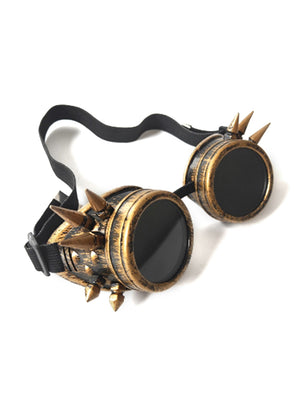 Steampunk Goggles Retro Gothic Cyberpunk Cosplay Costume Accessory Adjustable Goggles