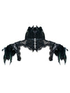 Steampunk Gothic Accessories Lace Feather Bolero Jacket Shrug