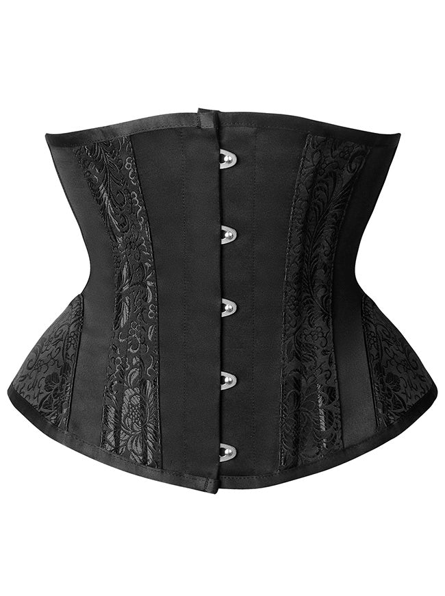 Heavy Duty Steel Boned Hourglass Waist Trainer Underbust Corset