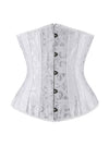 26 Steel Boned Brocade Underbust Waist Training Corset