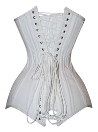 Victorian Steel Boned Long Lined Weight Loss Waist Trainer Corset