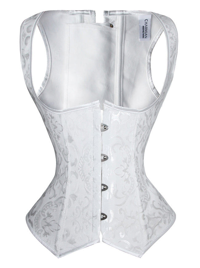 Waistcoat Corset Bustier with Cup Girdle - TGC Boutique