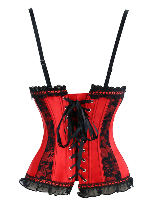 Black and Red Gothic Corset Stock Image - Image of fetish, flirtatious:  16500397