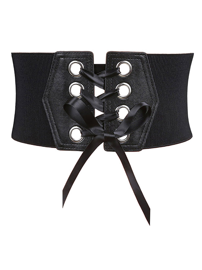 Wide Belt/waist Cincher With Corset Closure. Perfect for Steampunk